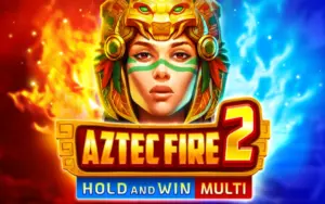 Play in the Aztec Fire 2 game at Wolf Winner casino.